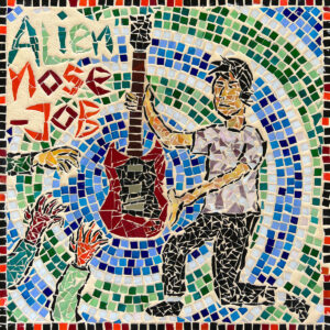 Alien Nosejob Stained Glass