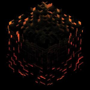 C418 - Minecraft  Volume Beta (Red/Orange/Yellow splatter)